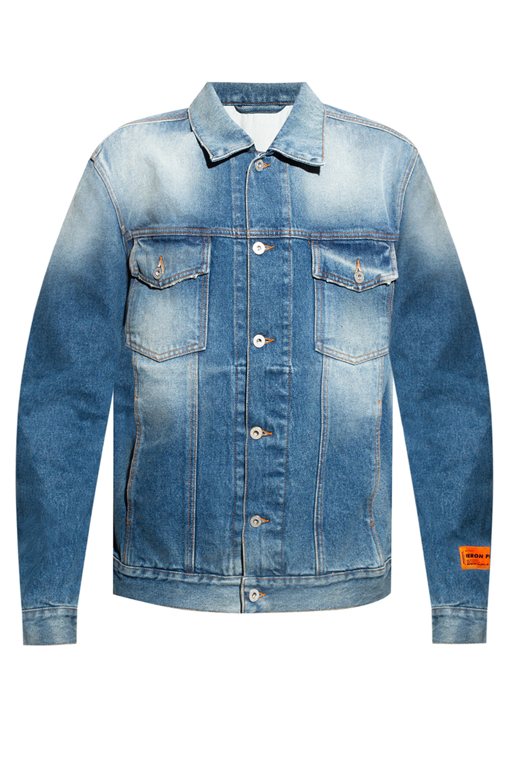 Heron preston denim clearance jacket